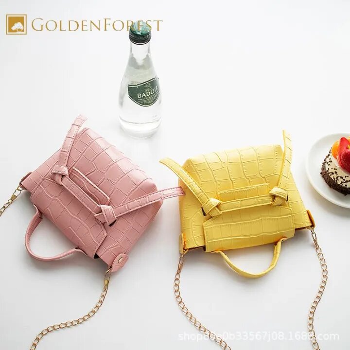 Sac à main crocodile chic