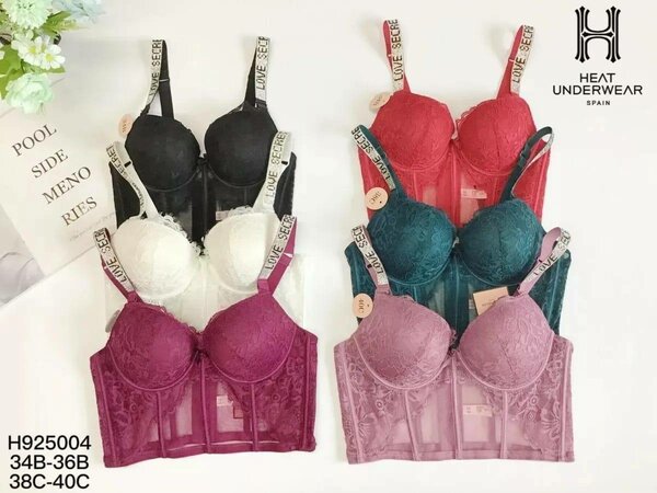 Soutien-gorge Bustier Dentelle Femme