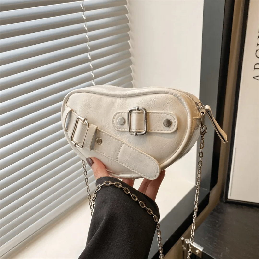 Sac bandoulière cœur cool