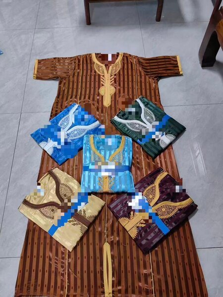 Gandoura marocaine luxe