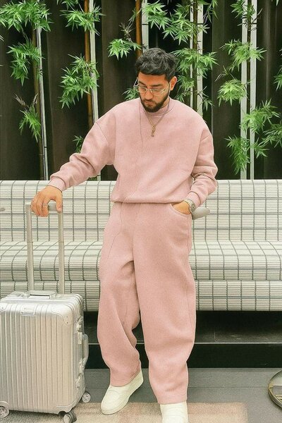 Ensemble Douillet Rose Unisexe