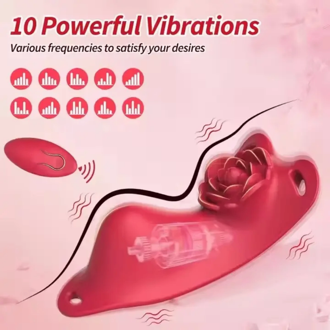 Vibromasseur Rose Puissant