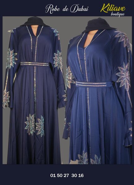 Robe élégante de Dubaï