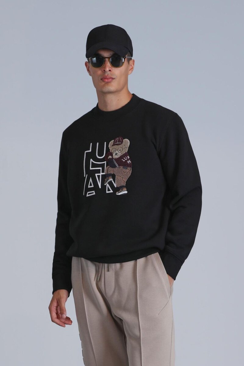 Sweatshirt Homme Motif Ours