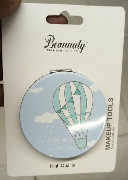 Miroir de maquillage compact 'Beauté'