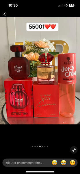 Ensemble de Parfums Éxotique