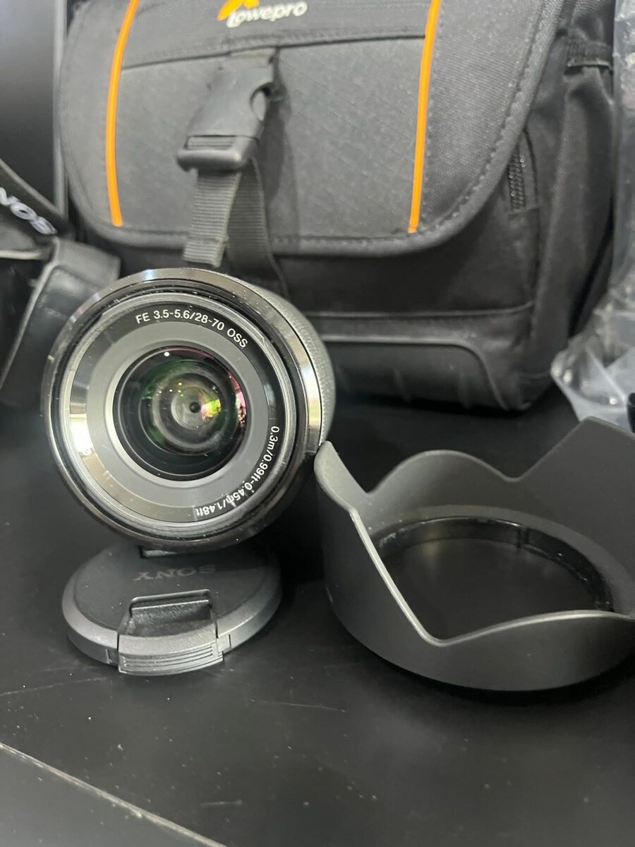 Sony Alpha A7II avec objectifs