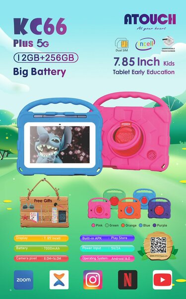 Tablette Éducative KC66 Enfant