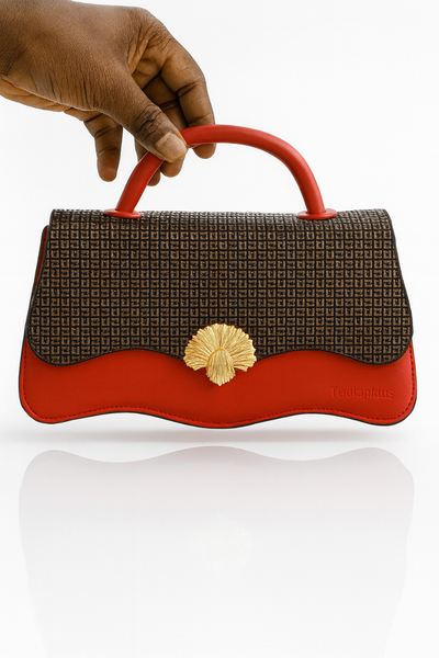 Sac à main élégant rouge