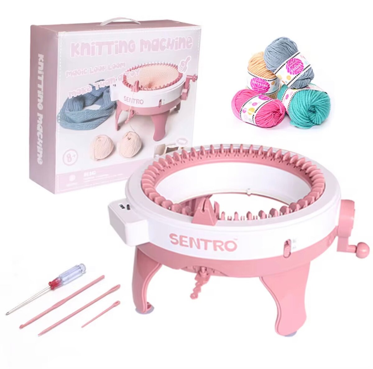 Sentro Machine à Tricoter Rose