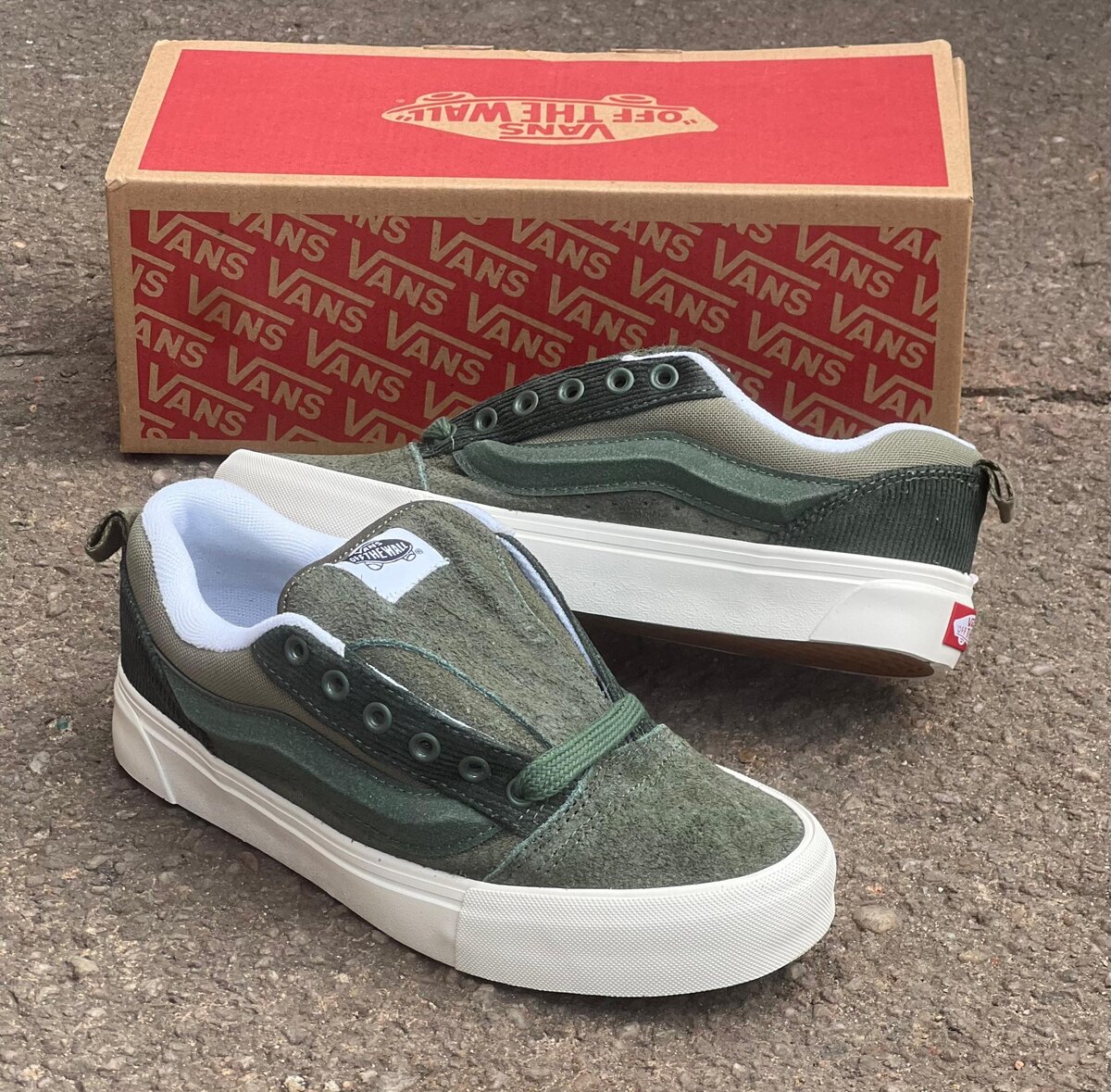 Vans Baskets Vert Olive Unisex