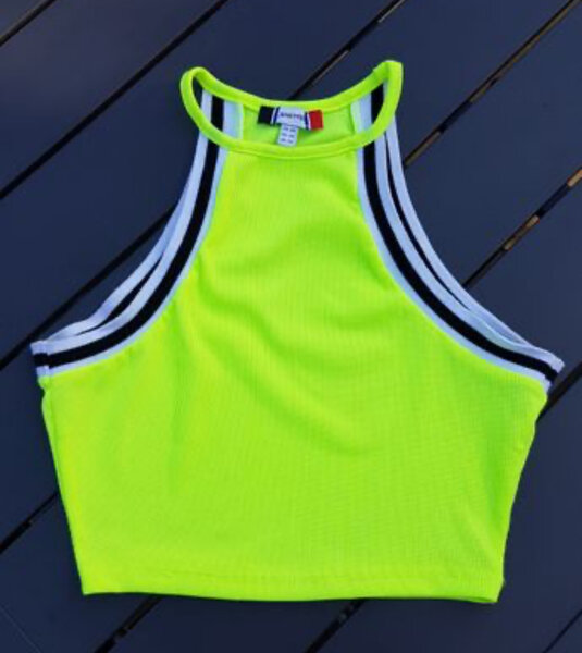 Débardeur sportif néon