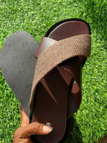 Sandales en cuir pour homme