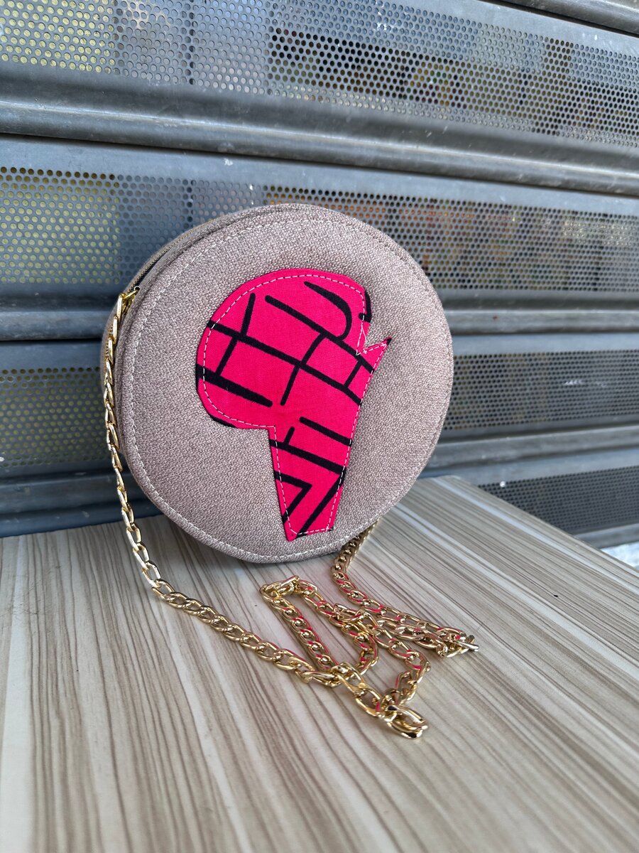 Sac à main coeur ethnique