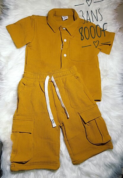 Ensemble enfants en coton doux