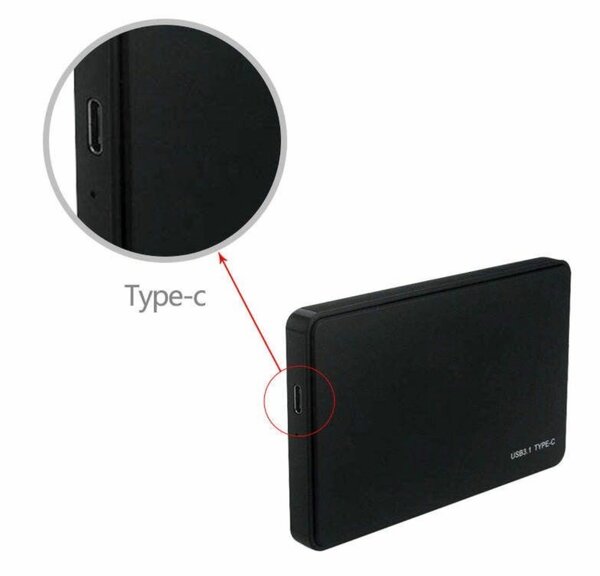 Disque dur externe USB-C compact