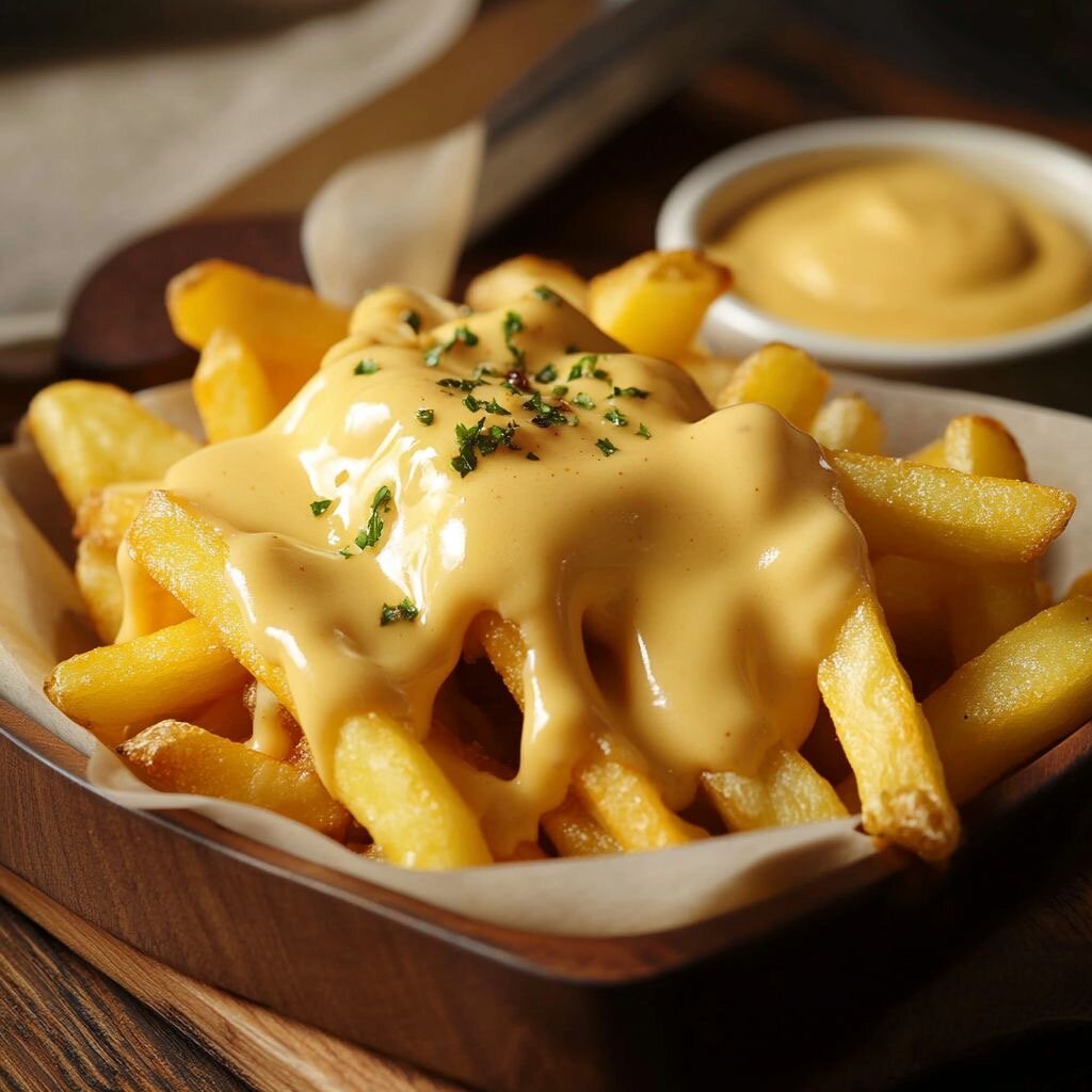 Frites Croustillantes au Fromage