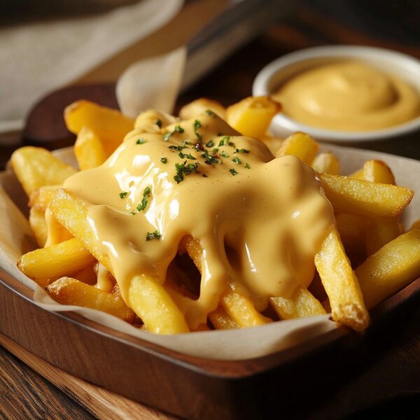 Frites Croustillantes au Fromage