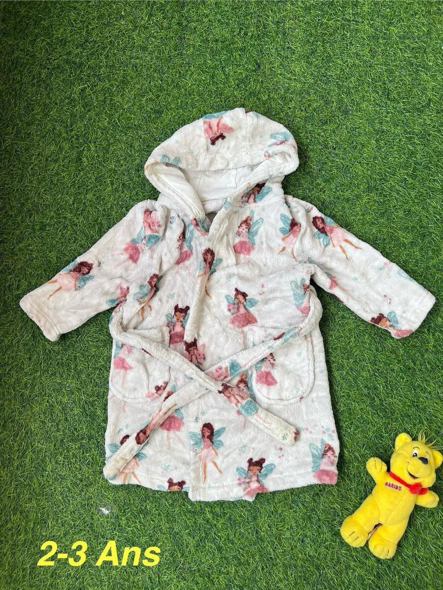 Peignoir Enfant Capuche