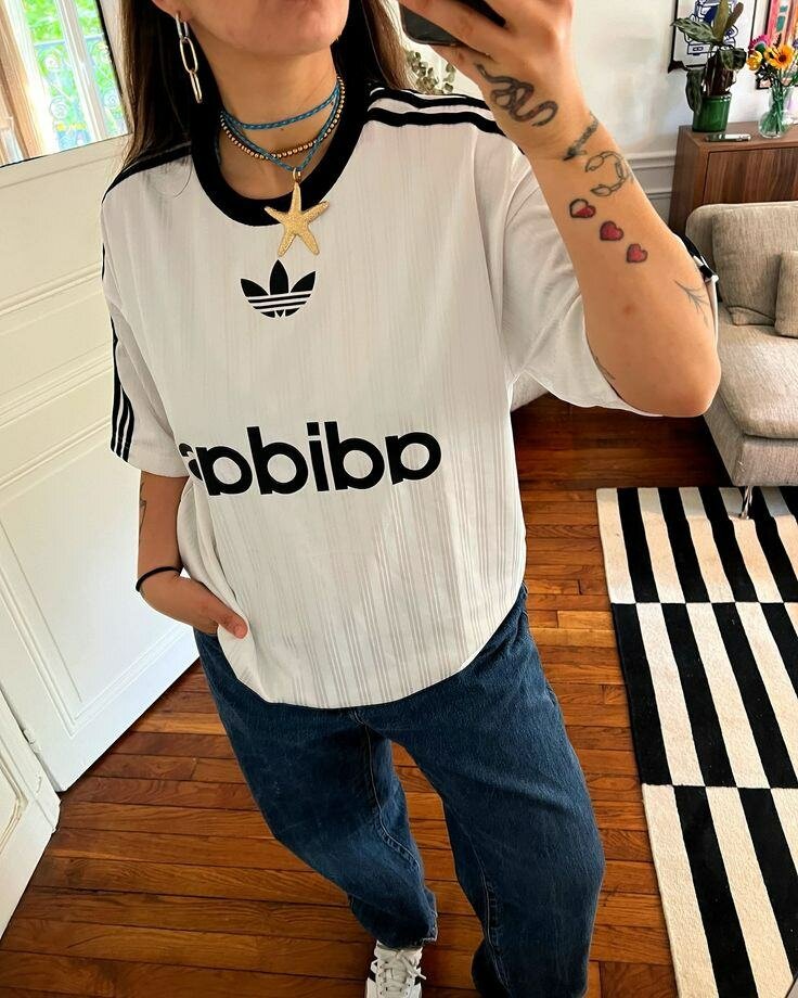 Maillot adidas blanc