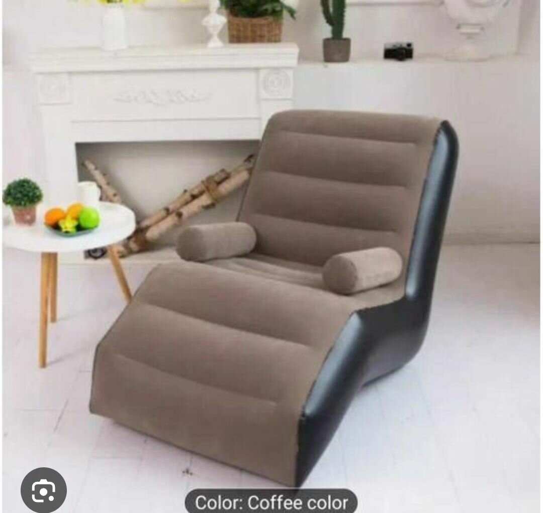 Fauteuil gonflable confortable