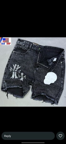 Trendy Distressed Denim Shorts
