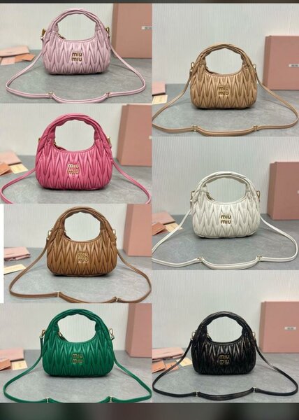 Sac à main en cuir matelassé