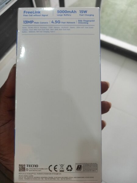 Tecno Pop10 - Smartphone 128GB