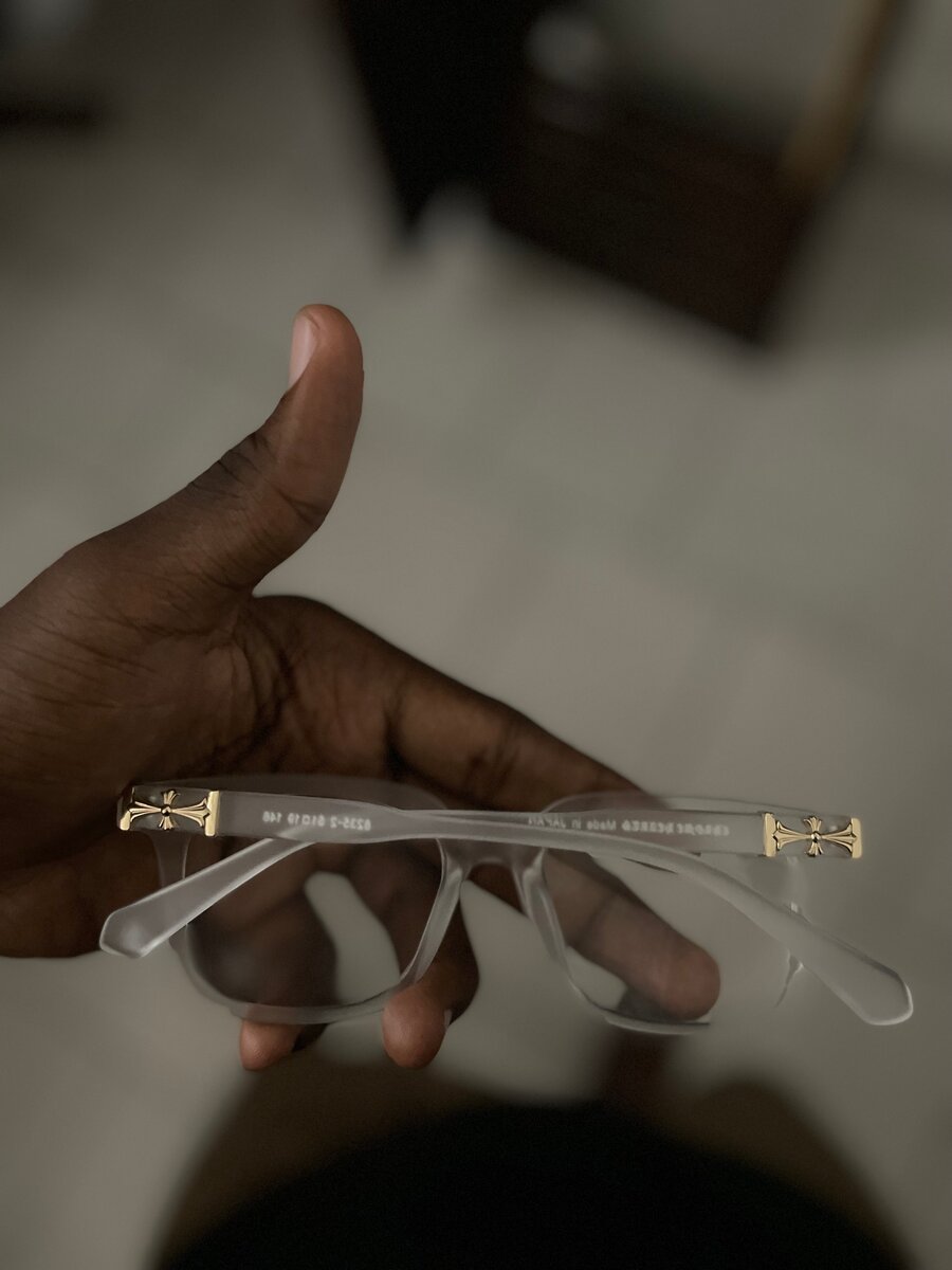 Lunettes chrome heart