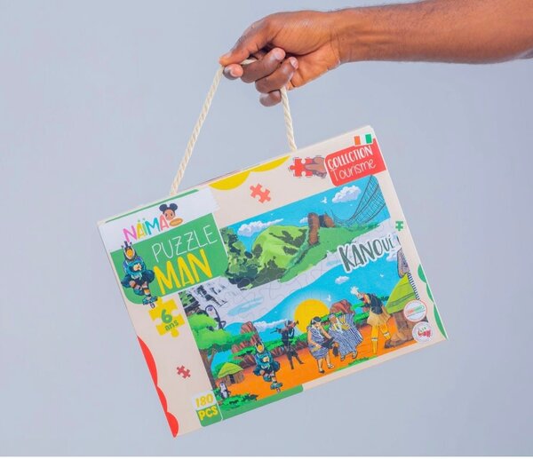 Puzzle éducatif "Découvre ta ville"