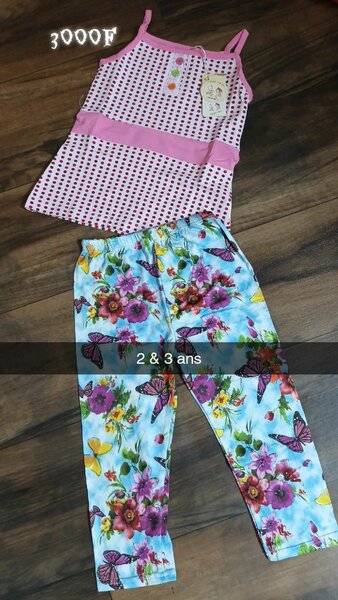 Ensemble Fille Été