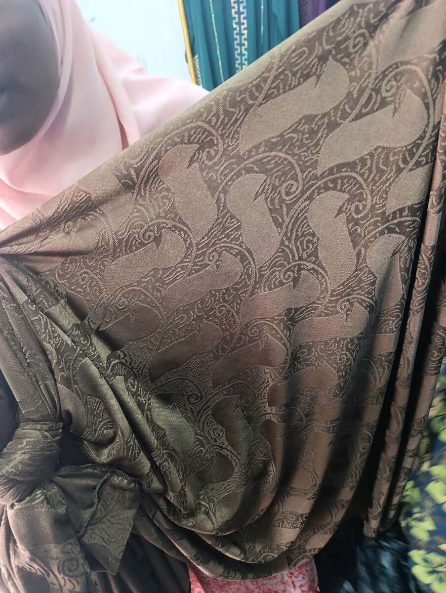 Étoffe Jacquard Motif Floral