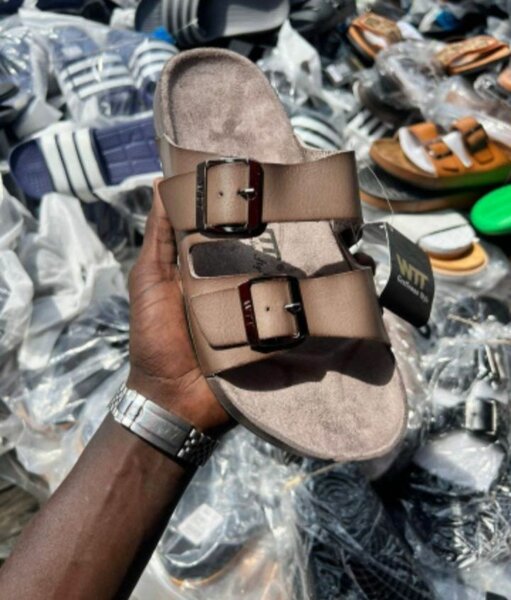 Sandales en cuir confortables