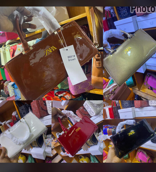 Sac à main verni élégant