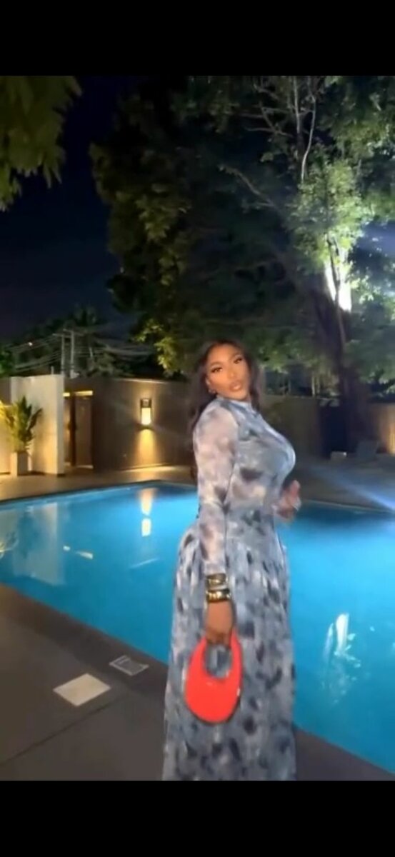 Robe longue élégante imprimée