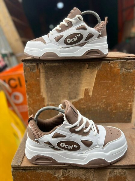 Baskets mode rétro blanches