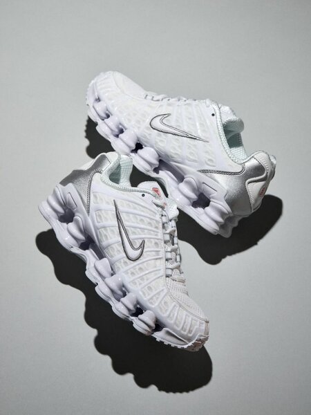 Nike Shox Blanc Moderne