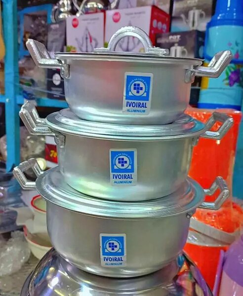 Batterie de Cuisine Aluminium Ivoiral