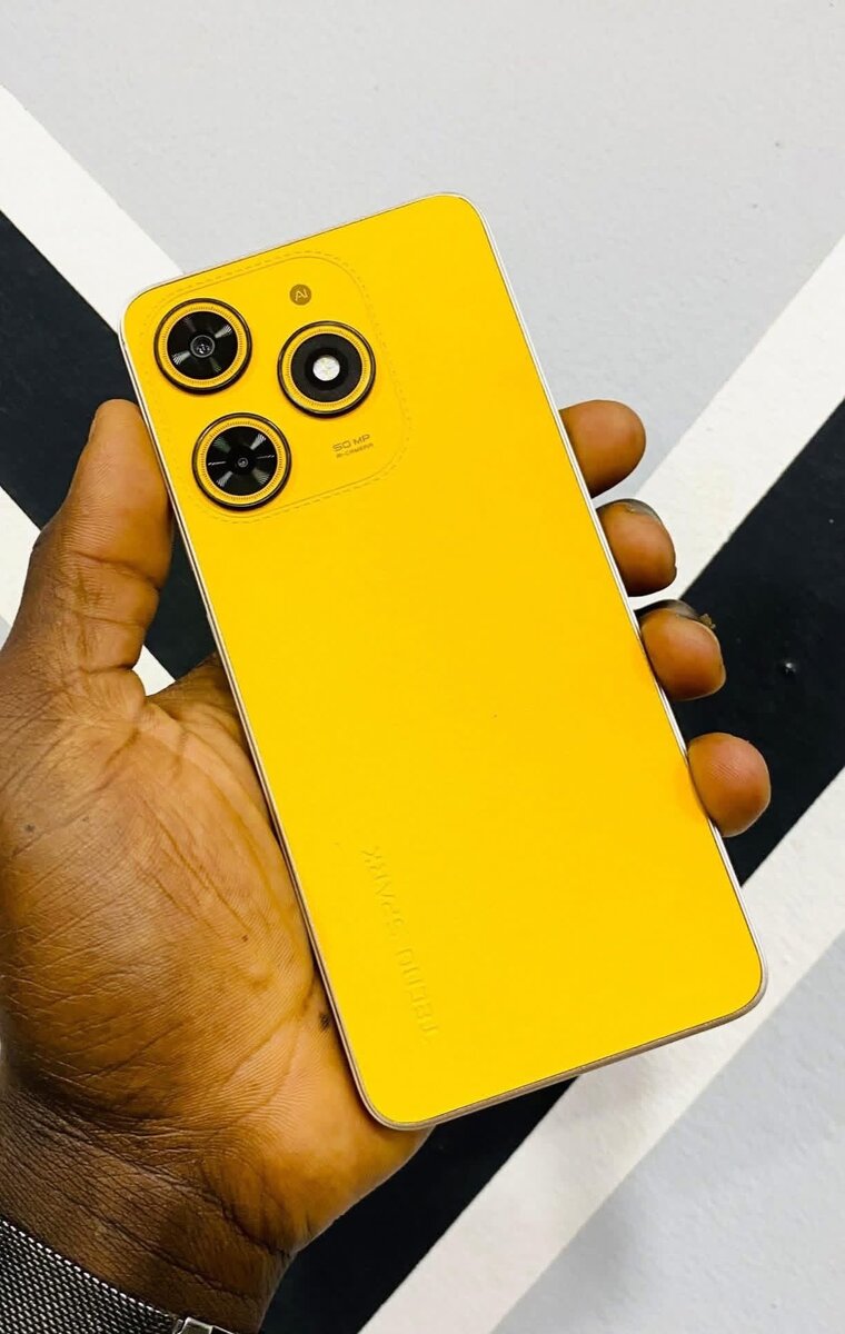 Smartphone Android Jaune