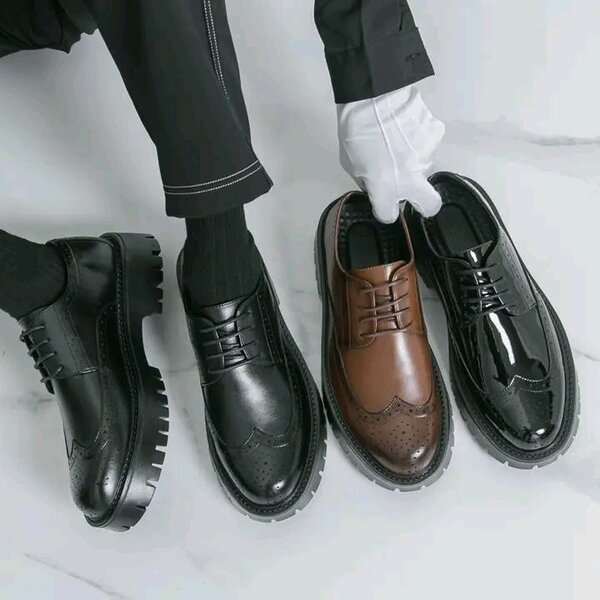 Chaussures homme en cuir