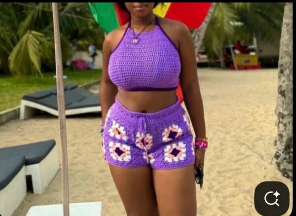 Robe crochet élégante été