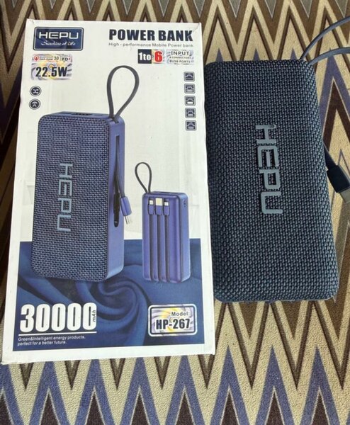 Batterie externe 30000mAh HEPU