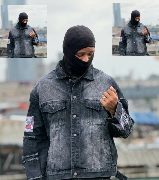 Veste en jean tendance homme