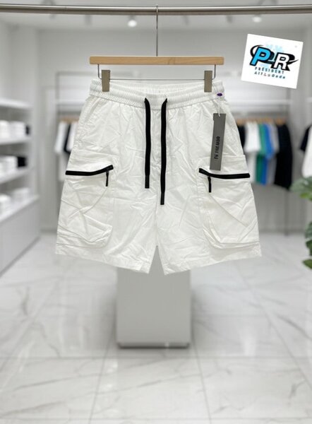 Shorts cargo blancs stylés