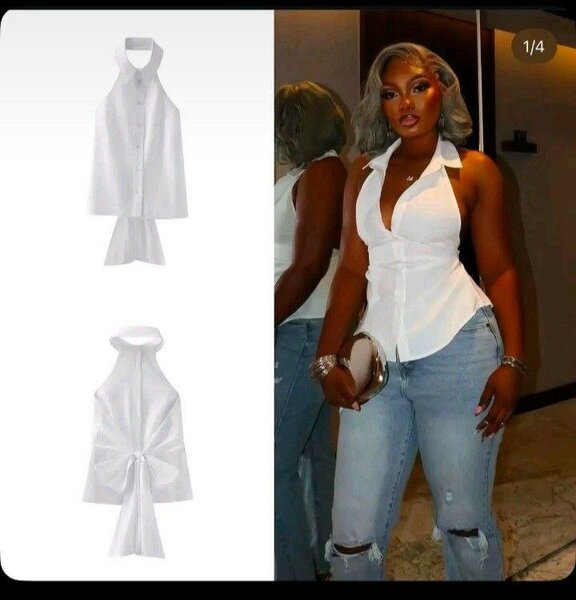 Top dos-nu chic femme