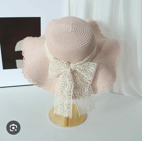 Chapeau été dentelle élégante