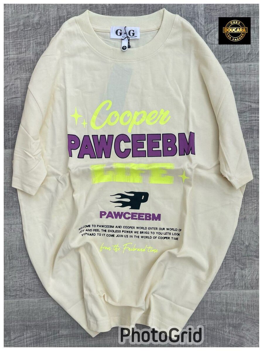 T-shirt tendance imprimée