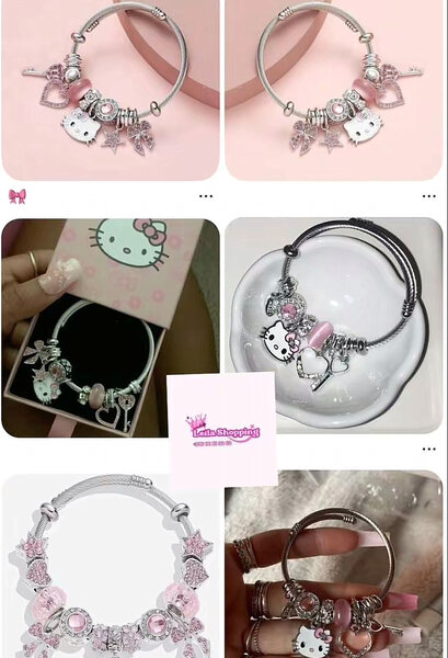 Bracelet charms Hello Kitty
