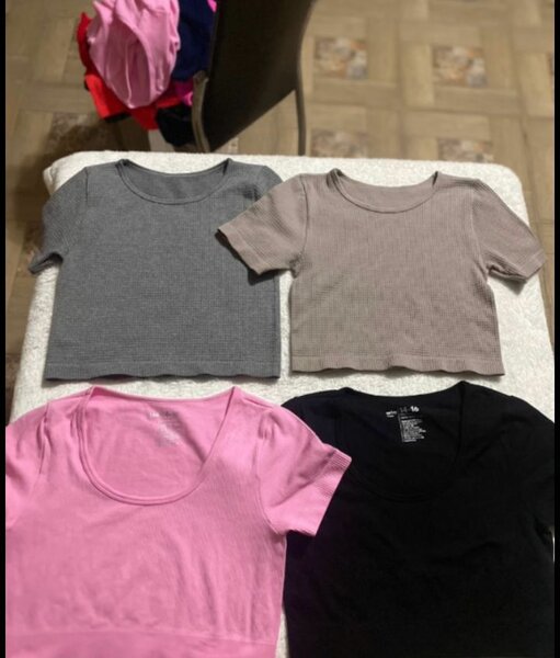 Tops stylés multicolores