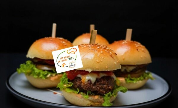 Mini burgers savoureux